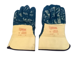 ถุงมือกันสารเคมีรุ่น 10 Ansell 27-607