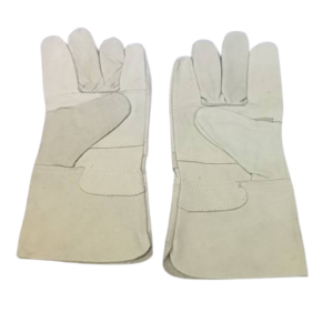 ถุงมืองานเชื่อมหนังแท้ รุ่นยาว สำหรับงานเชื่อม