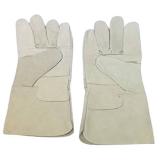 ถุงมืองานเชื่อมหนังแท้ รุ่นยาว สำหรับงานเชื่อม