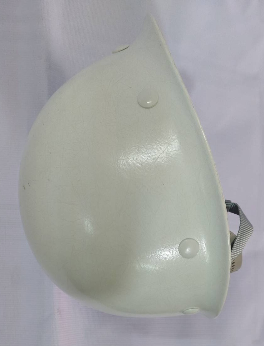 หมวกนิรภัย TANIZAWA รุ่น STP18W สีขาวมีเม็ดดุมเนื้อไฟเบอร์100% - Image 2