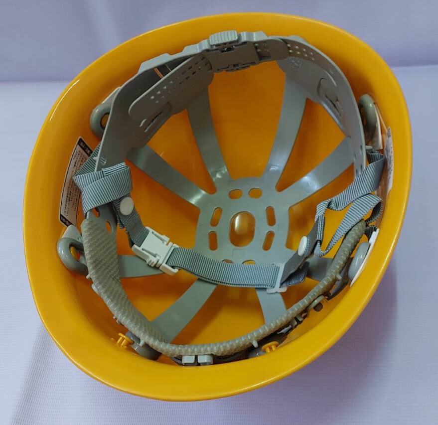 หมวกนิรภัยYเหลือง1 TANIZAWA(ญี่ปุ่น) รุ่น148 EPZ มีสีขาว W มีเขียวG - Image 4