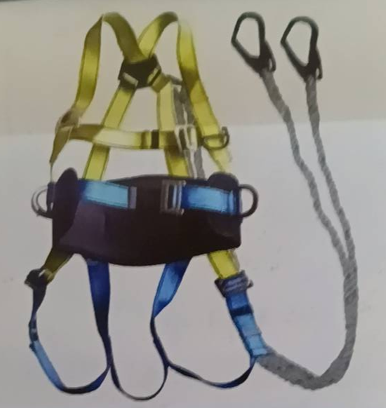 ชุุดฮาดเน็ตเต็ตัว M-SAFE รุ่น MS757+webbing Lanyards 2 hook